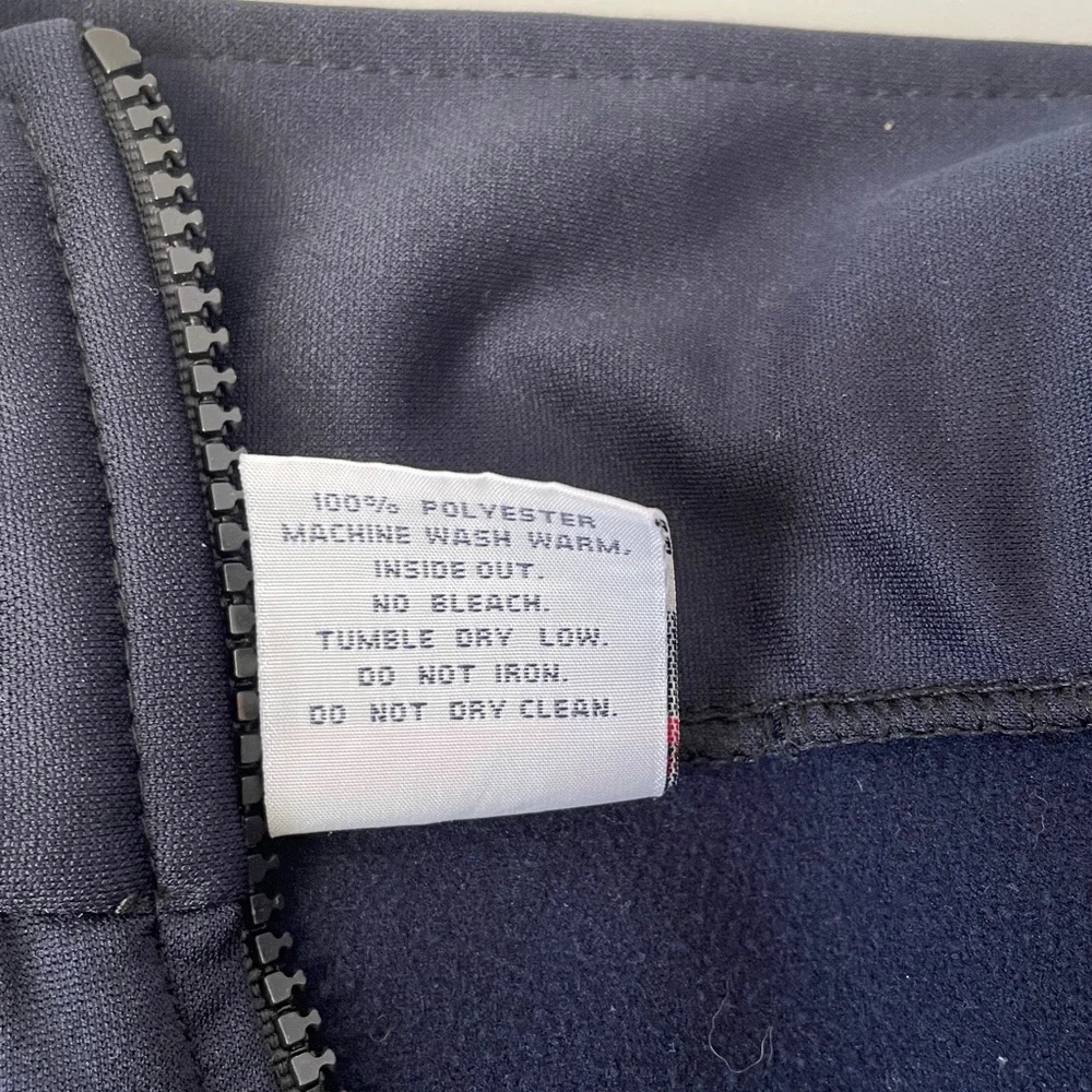 USA Olympic Navy Jacket Unisex Full Zip Size Large